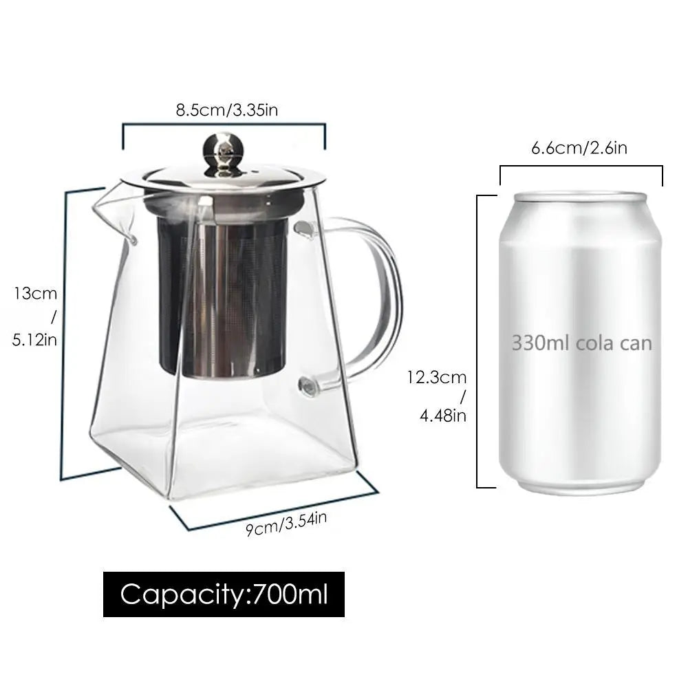 Glass Teapot Set
